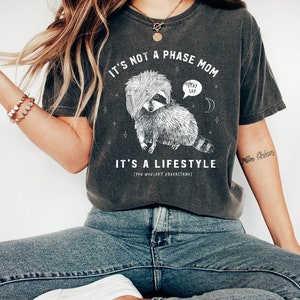 Emo Shirt Raccoon Shirt Comfort Colors Emo Clothes Elder Emo Meme Shirt Funny Meme Shirt Emo Clothing Racoon Shirt Midwest Emo Shirt image 3