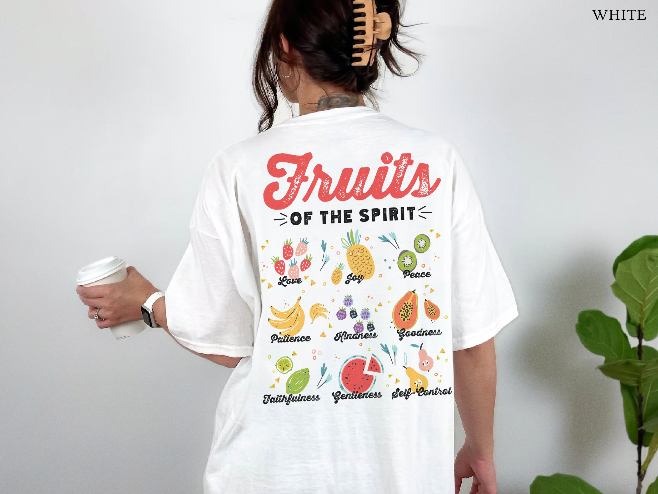 Fruit of the Spirit Comfortcolors Christian Shirt Ocean Inspired Style ...
