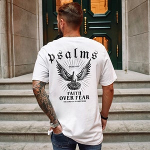 Comfort Colors Faith Over Fear Christian Crewneck Christian Shirt Christian Streetwear Bible Verse Shirt Christian Merch Faith Based Shirt image 5