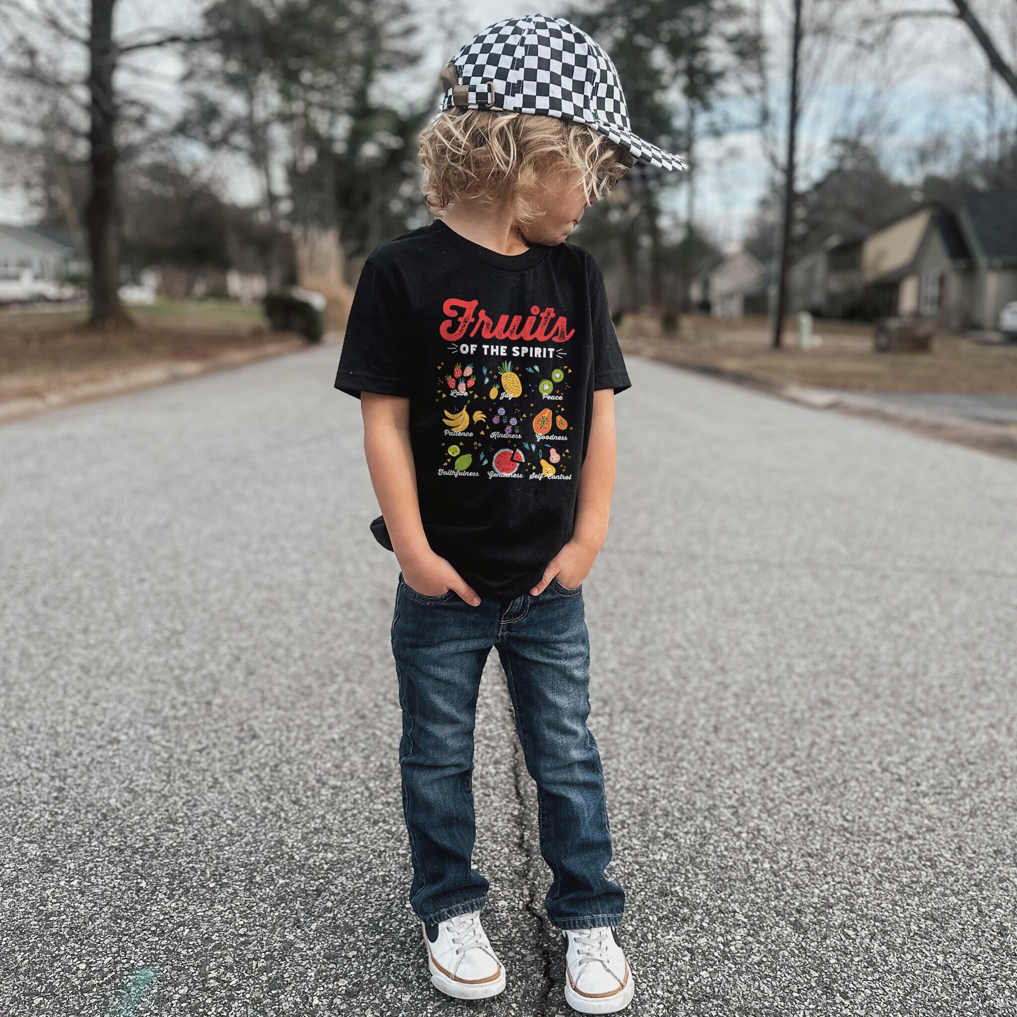 Fruit of the Spirit Kids Christian Tee Child of God Fruits of the ...