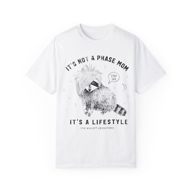 Emo Shirt Raccoon Shirt Comfort Colors Emo Clothes Elder Emo Meme Shirt Funny Meme Shirt Emo Clothing Racoon Shirt Midwest Emo Shirt image 7