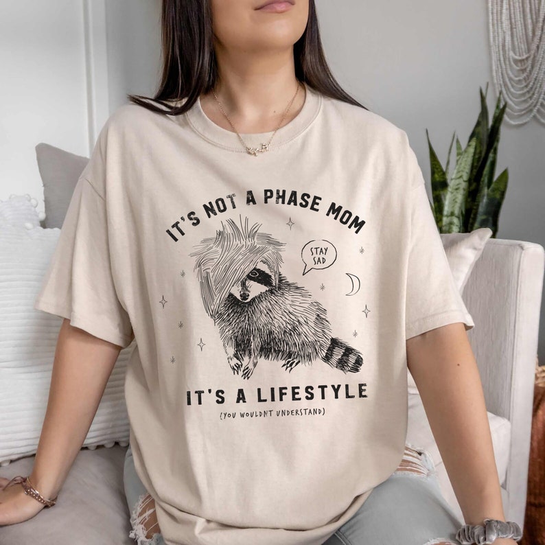Emo Shirt Raccoon Shirt Comfort Colors Emo Clothes Elder Emo Meme Shirt Funny Meme Shirt Emo Clothing Racoon Shirt Midwest Emo Shirt image 4