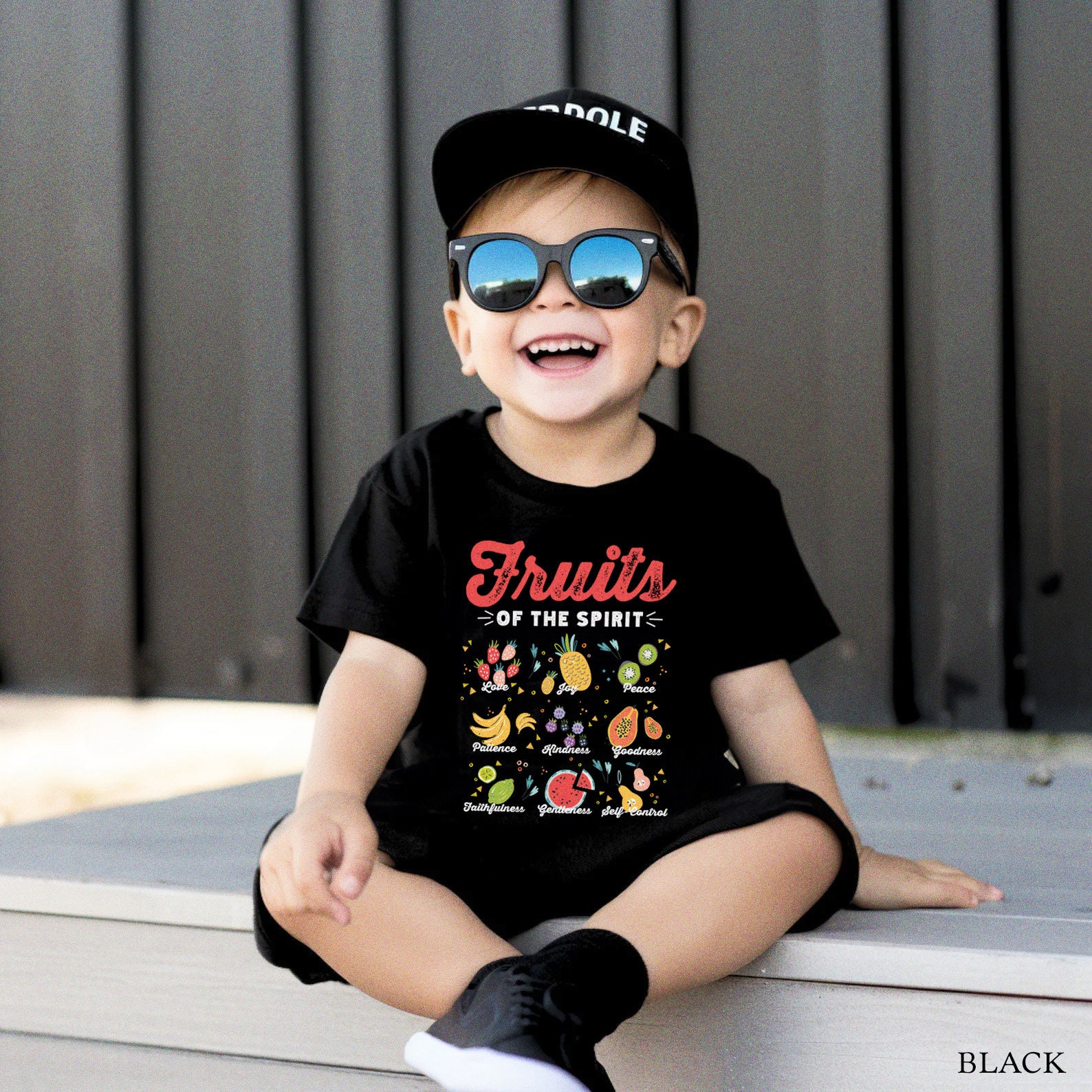 Fruit of the Spirit Kids Christian Tee Child of God Fruits of the ...