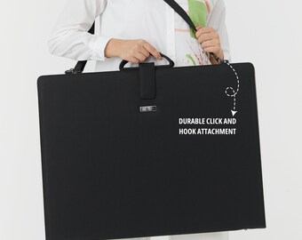 Medium Personalized Gifts, Leather Portfolio Case, Custom Business