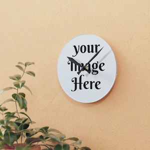 Unique Modern Rectangle Glass Wall Clock for anniversary gifts