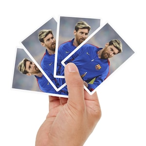 Custom Playing Cards with leo messi  | Barcelona FC Poker Cards