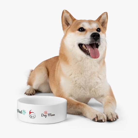 Christmas dog food bowls hot sale