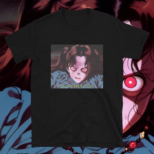 Exorcist Regan - 1990&#39;s Anime Style Halloween Short-Sleeve Unisex T-Shirt