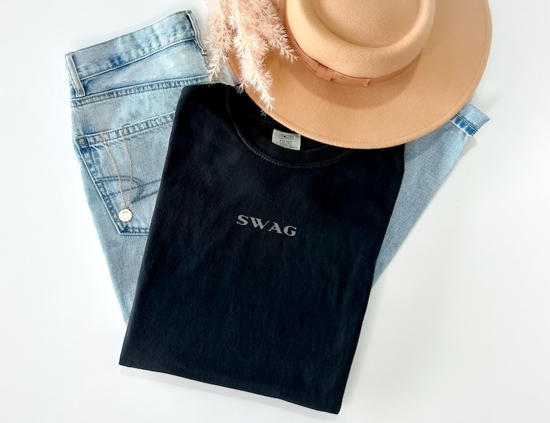SWAG Album Inspired T-Shirt, Butterflies Tee, Justin Cotton Graphic T-Shirt, Vintage Style Fan Tee image 2