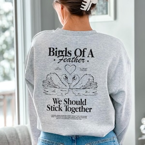 Birds Of A Feather Billie Crewneck Sweatshirt Hit Me Hard And Soft Album Inspired