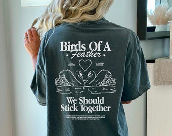 T-shirt Billie Birds Of A Feather Hit Me Hard et doux T-shirt graphique en coton inspiré d'un album
