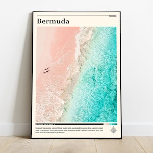 Bermuda Print / Bermuda Wall Art / Bermuda Poster / Bermuda Photo / Bermuda Poster Print / Bermuda Wall Decor, North America