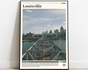 Louisville Print / Louisville Wall Art / Louisville Poster / Louisville Photo / Louisville Poster Print / United States
