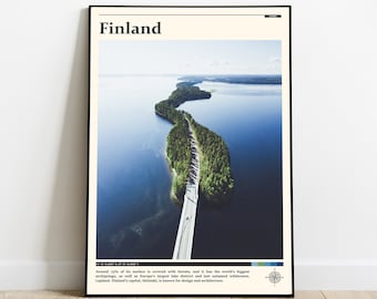 Finland Print / Finland Wall Art / Finland Poster / Finland Photo / Finland Poster Print / Finland Wall Decor /  Europe Print