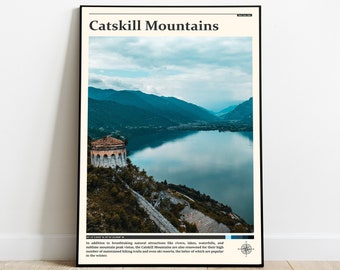 Catskill Mountains Print / Catskill Mountains Wall Art / Catskill Poster / Catskill Mountains Photo / New York Poster Print