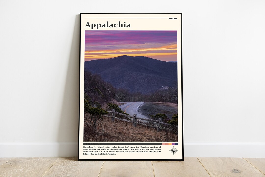 Appalachia Print / Appalachia Wall Art / Appalachia Poster / Appalachia Photo / Appalachia