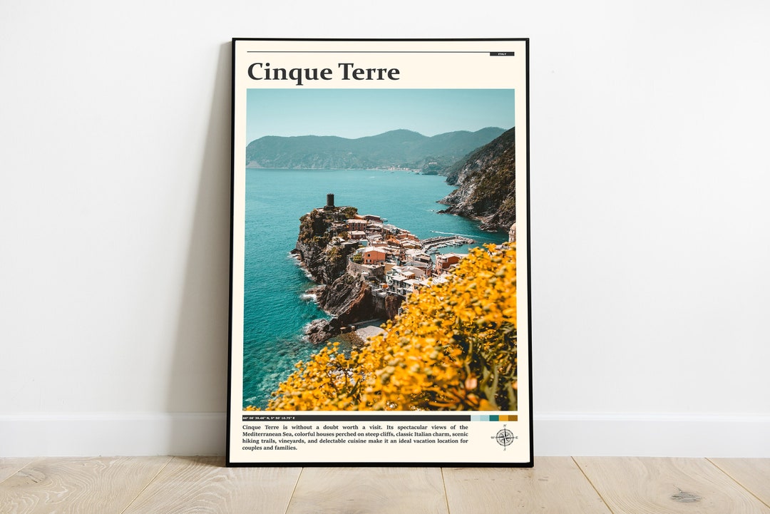 Cinque Terre Print / Cinque Terre Wall Art / Cinque Terre Poster
