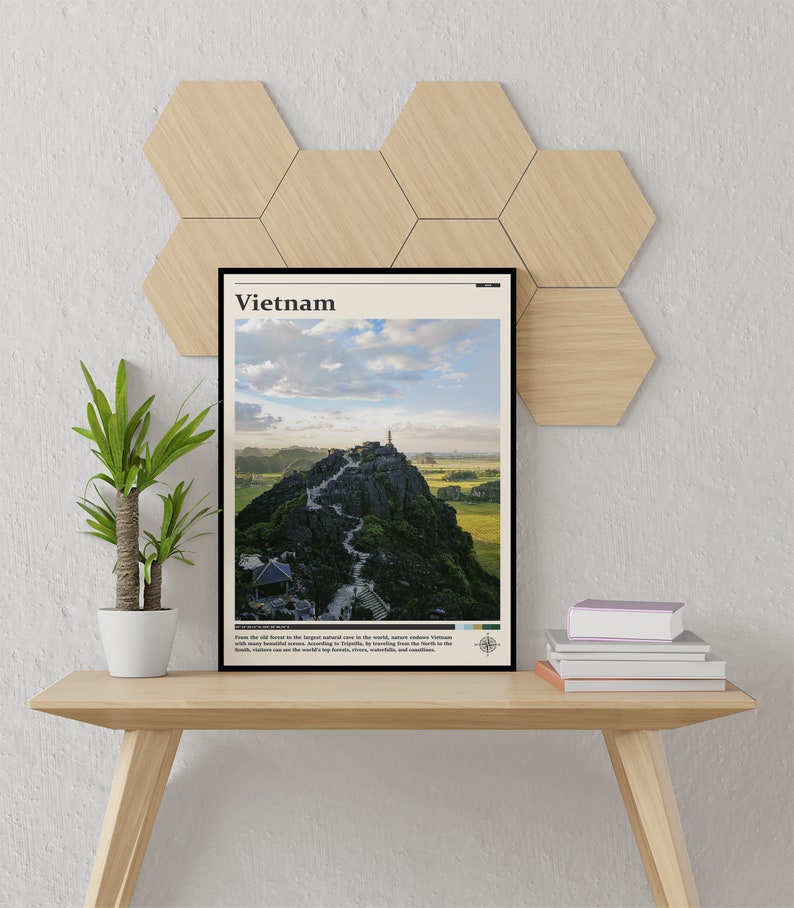 Vietnam Print / Vietnam Wall Art / Vietnam Poster / Vietnam Etsy