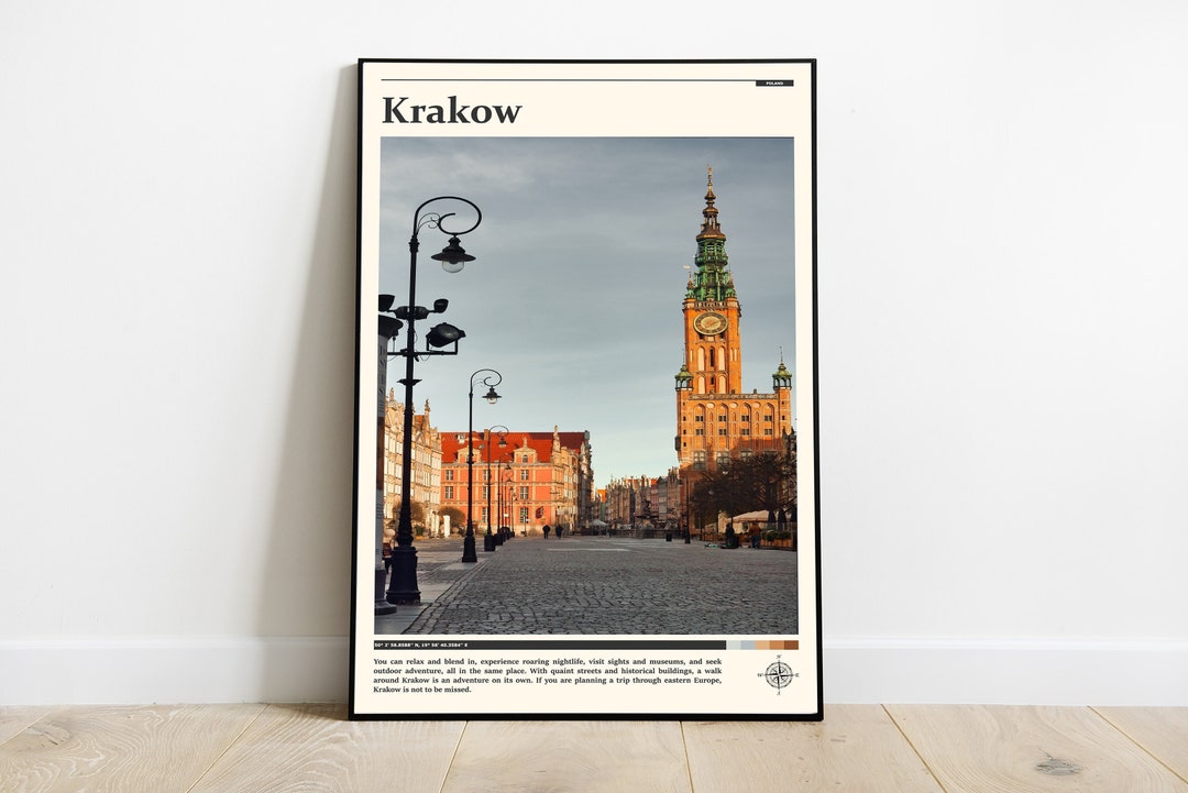 Krakow Print / Krakow Wall Art / Krakow Poster / Krakow Photo / Krakow
