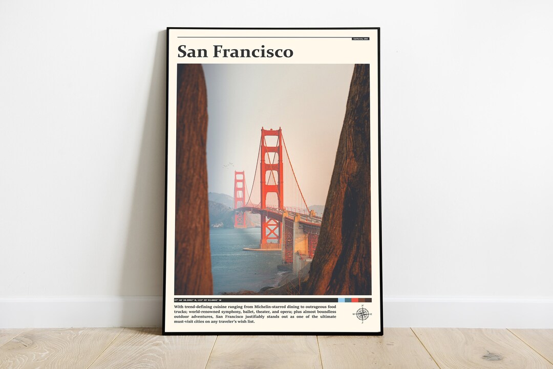 San Francisco Print / San Francisco Wall Art / San Francisco Poster