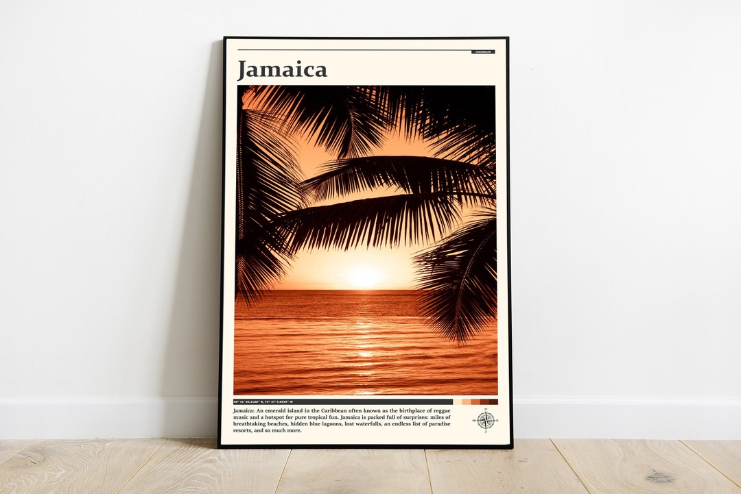 Jamaica Print / Jamaica Wall Art / Jamaica Poster / Jamaica Photo