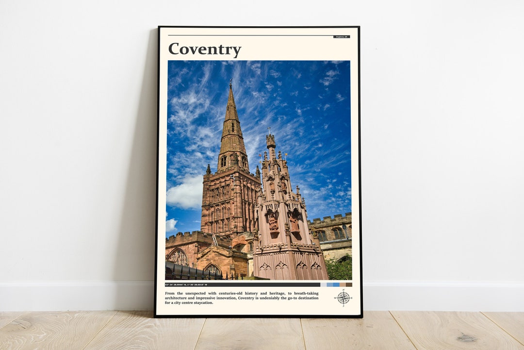 Coventry Print / Coventry Wall Art / Coventry Poster / Coventry Photo