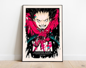 AKIRA (1988) 大友克洋 アニメ映画ポスター 再版 24x36 インチ - Etsy 日本
