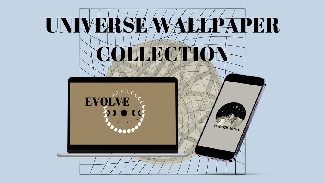 Minimalist Universe Wallpaper - Etsy