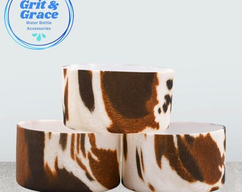 Black & Brown Realistic Cow Boot