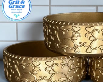 Heart Scroll Bronze Shorty Boot