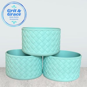 Basketweave Seaglass Mint Boot