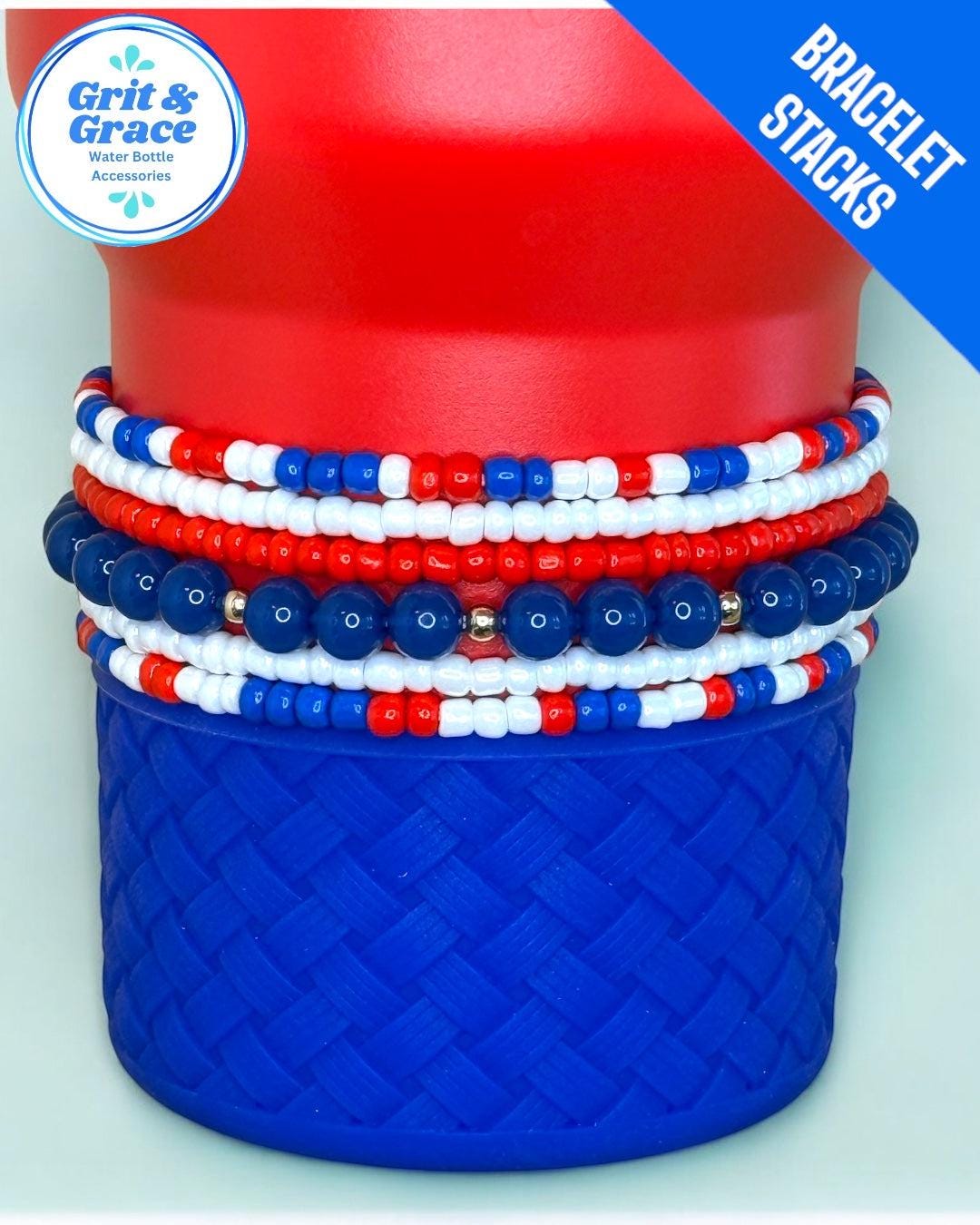 Liberty Stretchy Cup Bracelets (Set of 6)