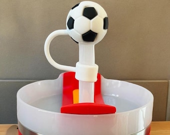 Soccer Straw Topper