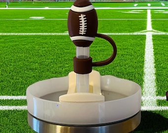 Football Straw Topper
