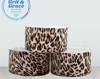 Bota de leopardo marrón