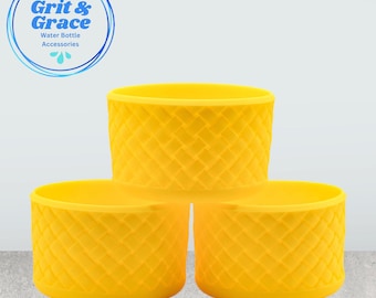 Bota de tejido de cesta de color amarillo limón