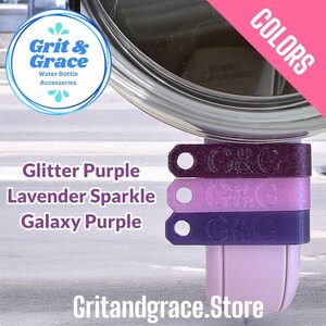 Bauble Handle Clip Purples