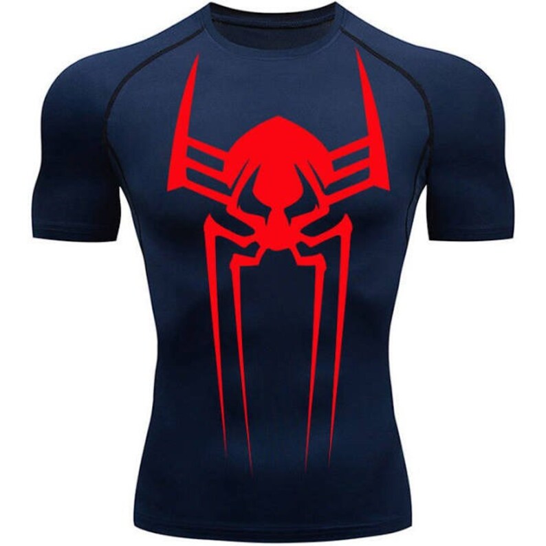 Spiderman 2099 Compression Shirt Etsy Spiderman 2099 Compression Shirt Etsy