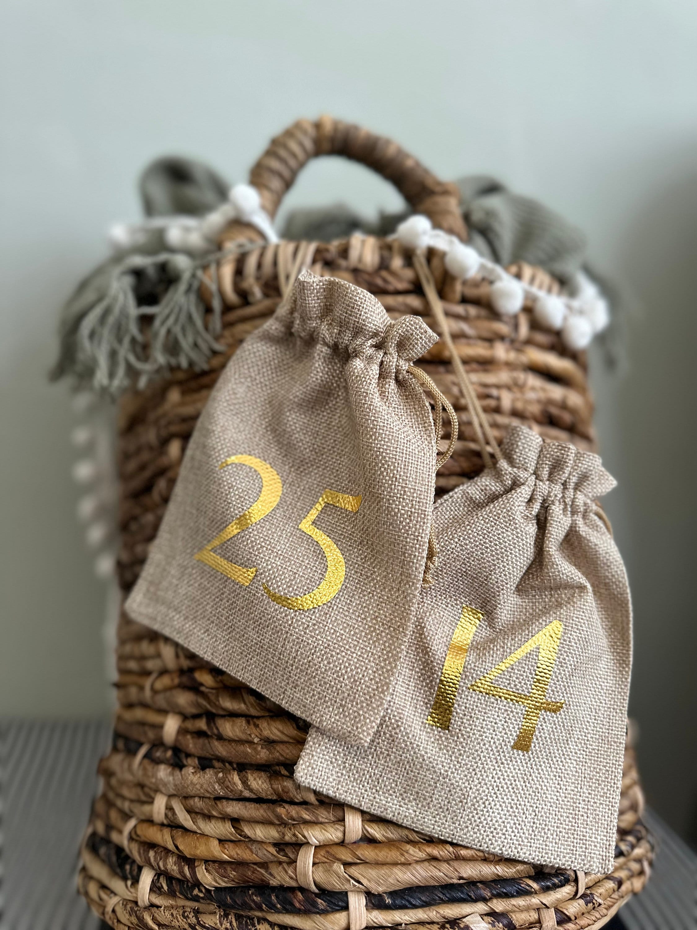large-reusable-christmas-advent-bags-diy-hanging-advent-bags-etsy-uk