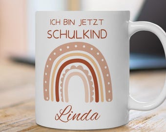 Einschulungstasse personalisiert Tasse Einschulung 2026 Erste Klasse Geschenk Schulanfang Erstklässler Kindertasse Schulanfang Schulkind