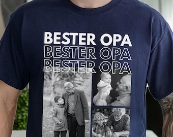 Personalisiert Opa Shirt Großvater Weihnachtsgeschenke Opa Camiseta Geschenkidee Geburtstag Abuelo Camisetas Opas Geschenke Vatertagsgeschenk