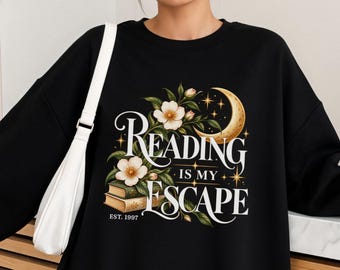 Personalisiert Buchliebhaber Sweatshirt Book Lover Hoodie Bücherwurm Geschenk Bookworm Geburtstag Weihnachtsgeschenk Book Club Bookish Merch