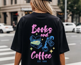 Personalisiertes Bücher Shirt Buchliebhaber Geschenk für Bücherwürmer T-shirt booktrovert Geburtstagsgeschenke Book Club Bookish Merch Retro