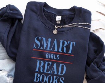 Bücher Sweatshirt personalisiert Book Lover Hoodie Bücherwurm Geschenk Buchliebhaber Geburtstag Weihnachtsgeschenk Book Club Bookish Merch