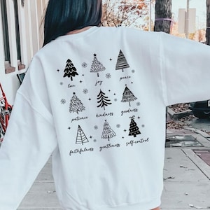 Weihnachts Sweatshirt Weihnachten Hoodie Santa Shirt Weihnachtszeit Pulli Winter Sweater Weihnachtsgeschenk T-Shirt Geschenk Christmas X-MAS