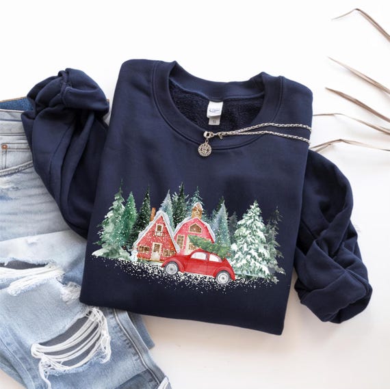 Weihnachts Sweatshirt Weihnachten Hoodie Santa Shirt Weihnachtszeit Pulli Winter Sweater Weihnachtsgeschenk T-Shirt Geschenk Christmas X-MAS