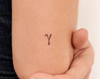 Tatuagem temporária gama γ (conjunto de 3)