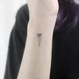 Tijdelijke tattoo kleine engel (set van 3)
