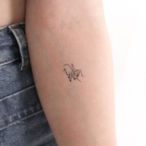 L.A .Fingers Temporary Tattoo (Set of 3)