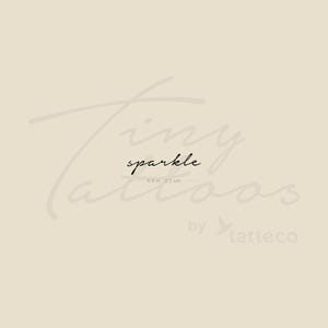 Sparkle Temporary Tattoo (Set of 3)